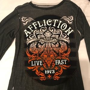 Affliction Long Sleeve shirt